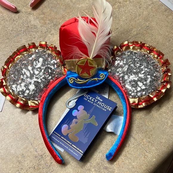 Disney Parks Mickey’s Main Attraction Dumbo Flying Elephant Ears - Picture 1 of 2